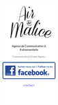 Mobile Screenshot of air-de-malice.com